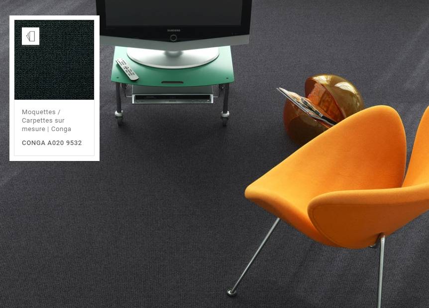 Moquette sur mesure Conga A020 9532 Moquette sur mesure Conga A020 9532